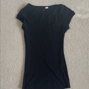 H&M Black Short Sleeve Tee